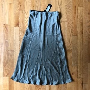 Nasty Gal Satin Midi Skirt